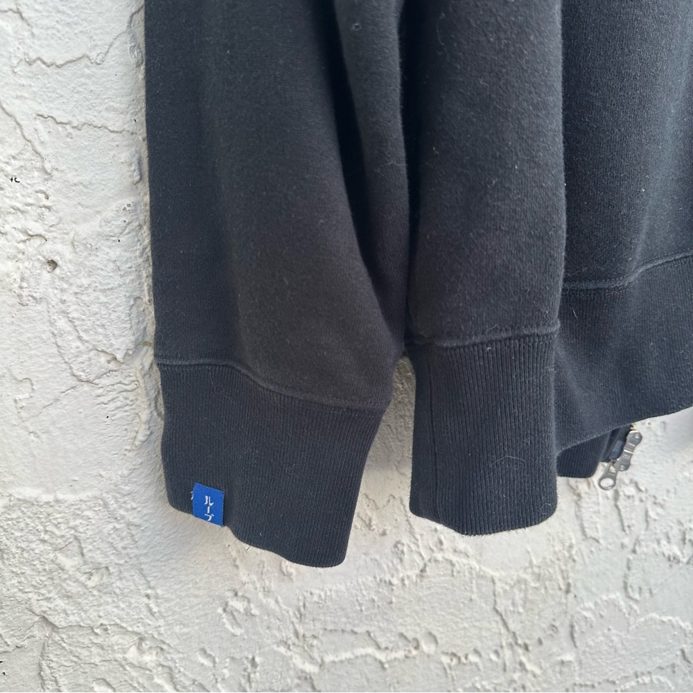 Loopwheeler Sweatshirt Jacket Men Medium Japan Fu… - image 4